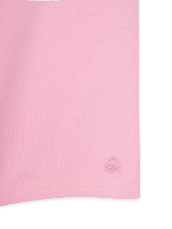 United Colors Of Benetton United Colors Of Benetton Kolarki 3MT1C901D Różowy Slim Fit