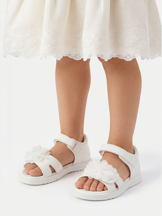 DeeZee Sandale CEO-CM240723-2 Alb
