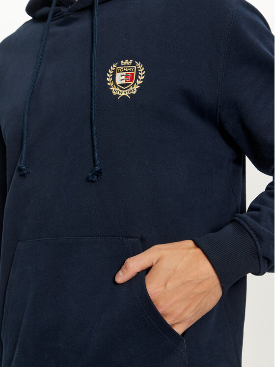 Tommy Jeans Tommy Jeans Džemperis Flag DM0DM19762 Tamsiai mėlyna Regular Fit