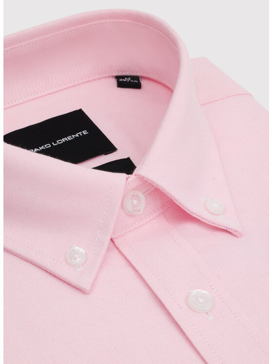Pako Lorente Pako Lorente Koszula P26SN-1X-067 Różowy Slim Fit