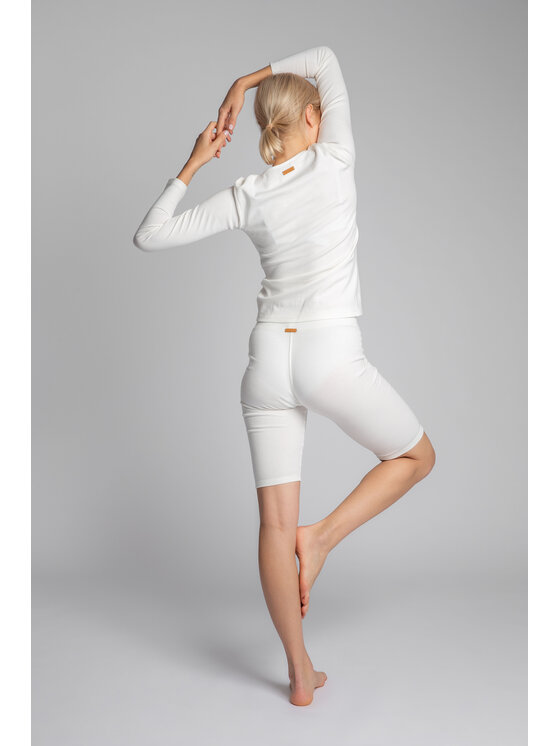 LaLupa LaLupa Bluzka LA038 Biały Comfortable Fit