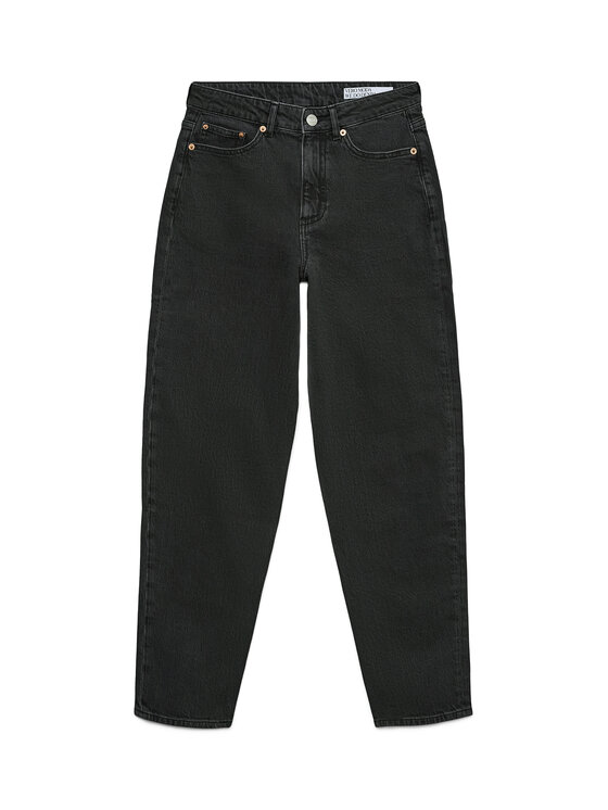 Vero Moda Vero Moda Jeansy Tessa 10302983 Szary Mom Fit