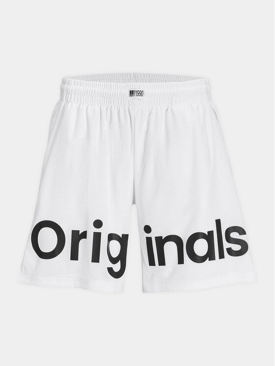 Jack&Jones Jack&Jones Sportske kratke hlače Chicago 12253130 Bijela Loose Fit