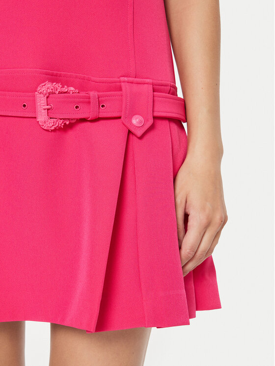 Versace Jeans Couture Versace Jeans Couture Kleid für den Alltag 76HAO924 Rosa Slim Fit