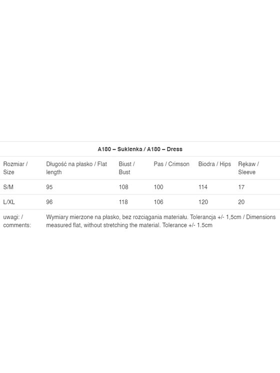 Awama Awama Sukienka codzienna A180 Niebieski Basic Fit