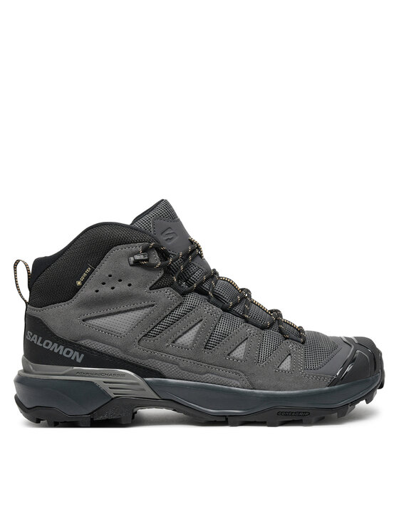 Salomon Salomon Bakancs X Ultra 360 Leather Mid Gore-Tex L47570800 Fekete