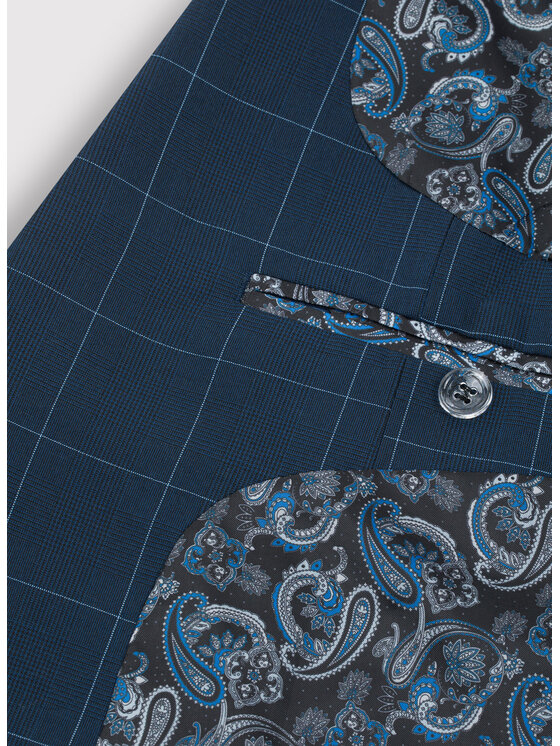 Pako Lorente Pako Lorente Marynarka P23SF-3G-001 Granatowy Slim Fit