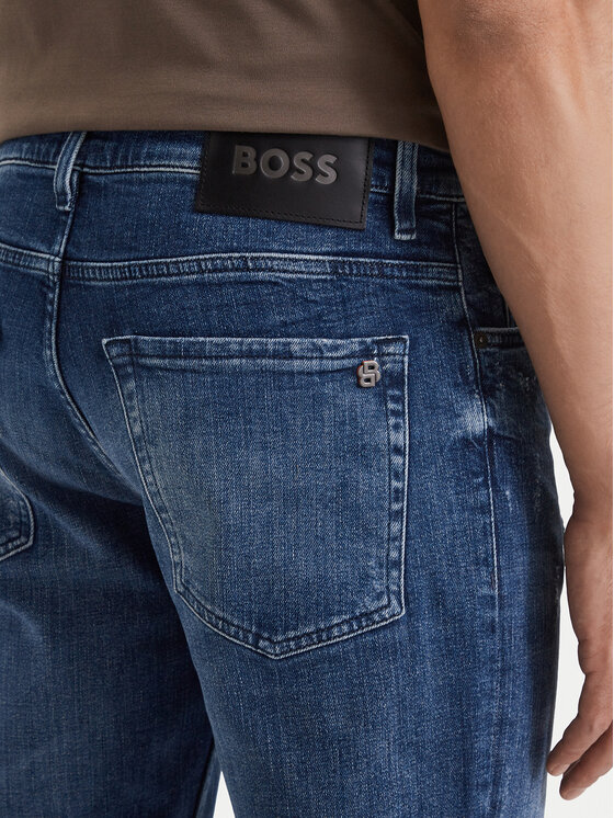 BOSS BOSS Džinsai Re.Maine 50566105 Mėlyna Regular Fit