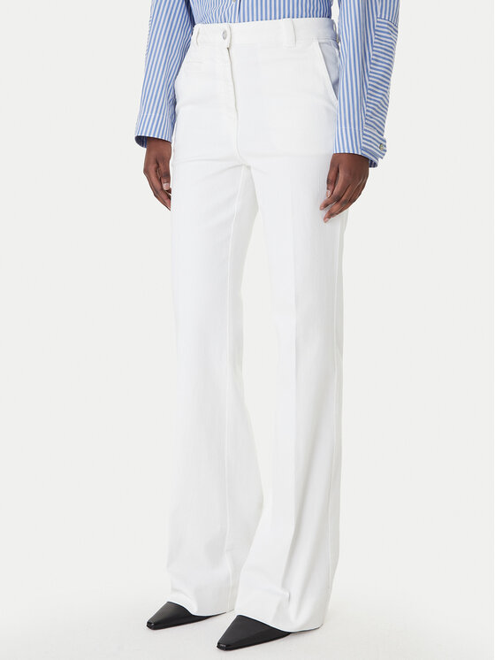 Marella Marella Τζιν Esodo 2613131034 Λευκό Flare Fit