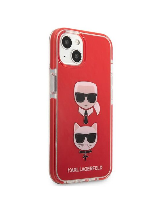 KARL LAGERFELD KARL LAGERFELD Etui na telefon iPhone 13 Mini Czerwony
