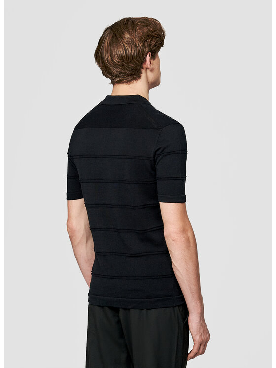 Pako Lorente Pako Lorente Polo P26SF-TX-009 Czarny Classic Fit
