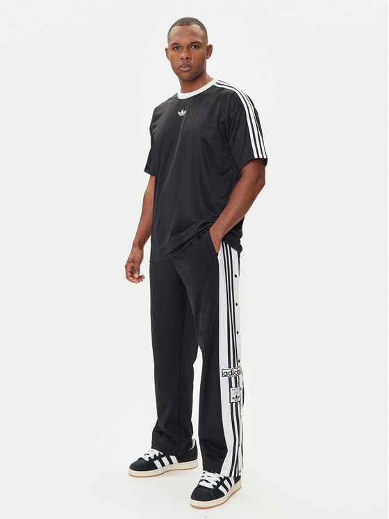 adidas adidas T-shirt adicolor Jacquard JW5876 Crna Loose Fit