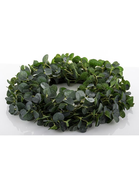 MIAhome MIAhome Dekoracja wianek wiosenny Ø 45 cm COURONNE - II LISTKI-2 Zielony