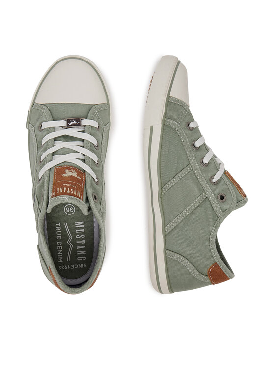 Mustang Mustang Sneakers aus Stoff 1099-310 Grün