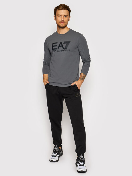 Longsleeve 6KPT64 PJ03Z 1977 Grigio Regular Fit