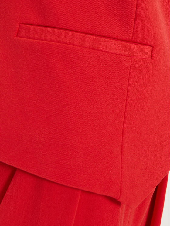 STAUD STAUD Weste Brett R24P1100ST Rot Regular Fit