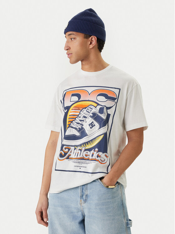 DC Shoes DC Shoes Тишърт Manteca Tribute EDYZT04360 Бял Regular Fit