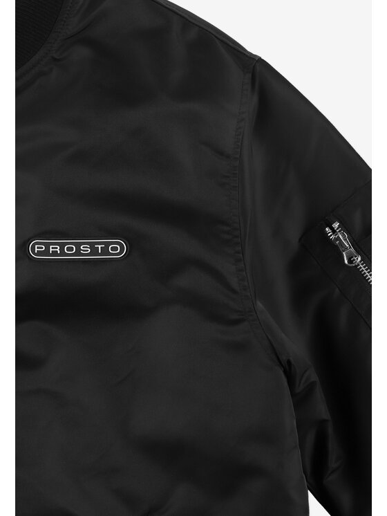 PROSTO. PROSTO. Kurtka przejściowa Bomber Czarny Regular Fit