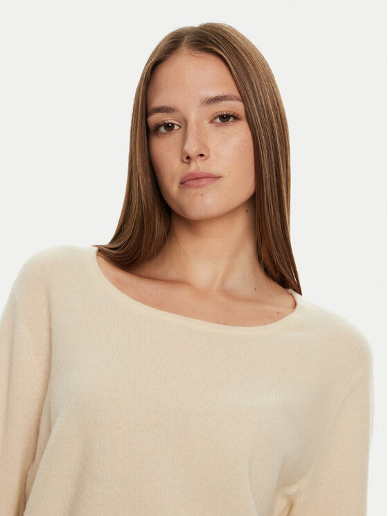 American Vintage American Vintage Pulover Raxow RAX18EH24 Bej Loose Fit