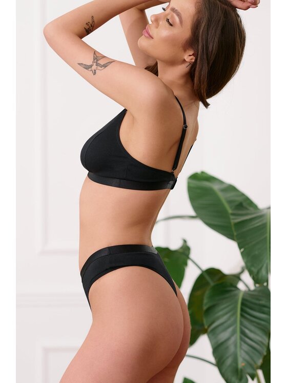 Love and Hate Love and Hate Reggiseno con ferretto Jill Nero