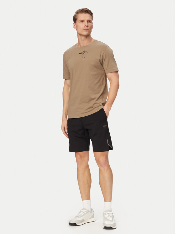 BOSS BOSS Pantaloncini sportivi Hecon Active 50531225 Nero Regular Fit