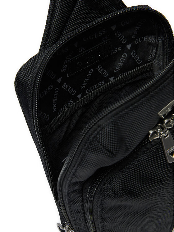Guess Guess Τσαντάκι Lugano HMLUHN P5117 Μαύρο