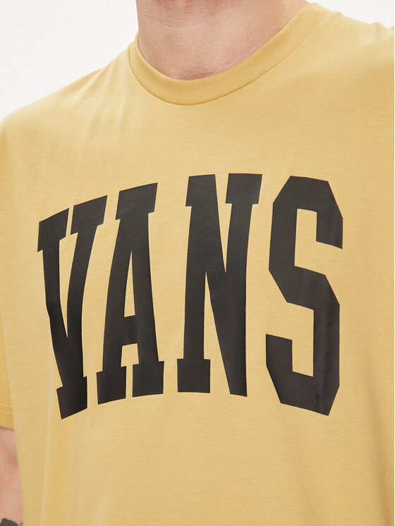 Vans Vans T-Shirt Vans Arched Ss Tee VN000G47 Braun Regular Fit