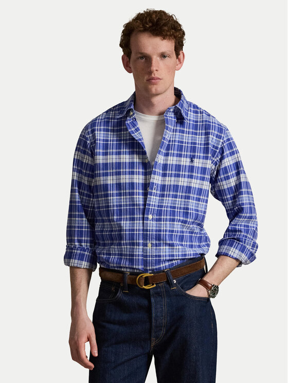 Polo Ralph Lauren Cămașă 710B22598001 Albastru Regular Fit