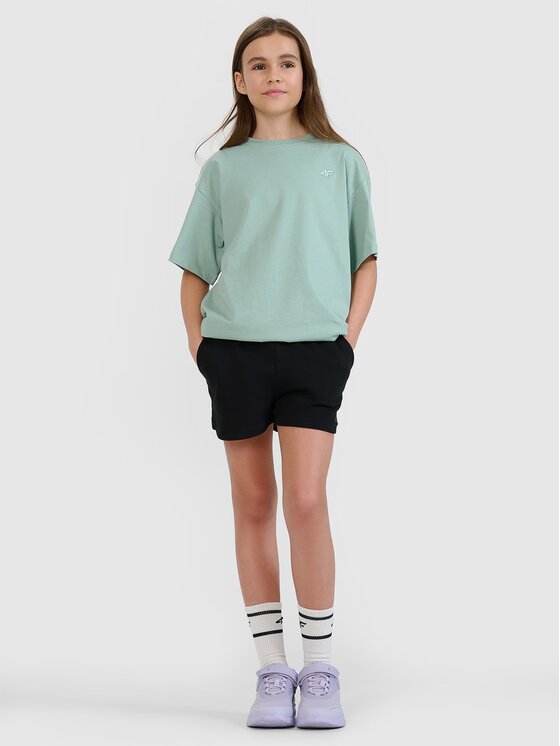 4F 4F Šortky 4FJWSS25TSHOF602-20S Čierna Regular Fit