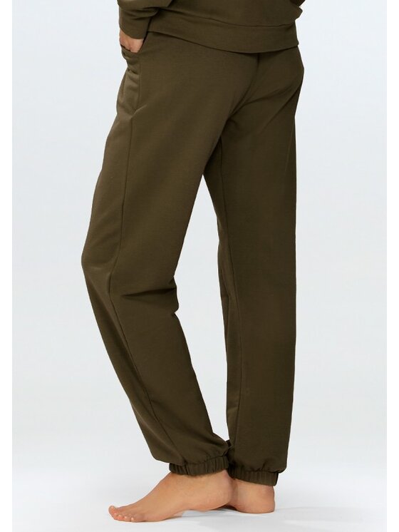 DKaren Sport DKaren Sport Spodnie dresowe Wenezja Khaki Relaxed Fit