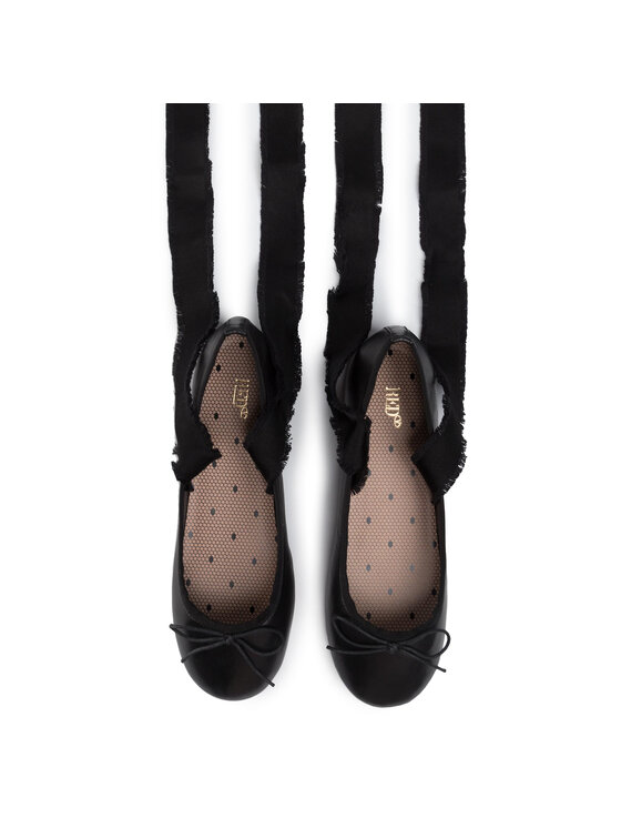 Red Valentino Red Valentino Μπαλαρίνες SQ0S0C80 Μαύρο