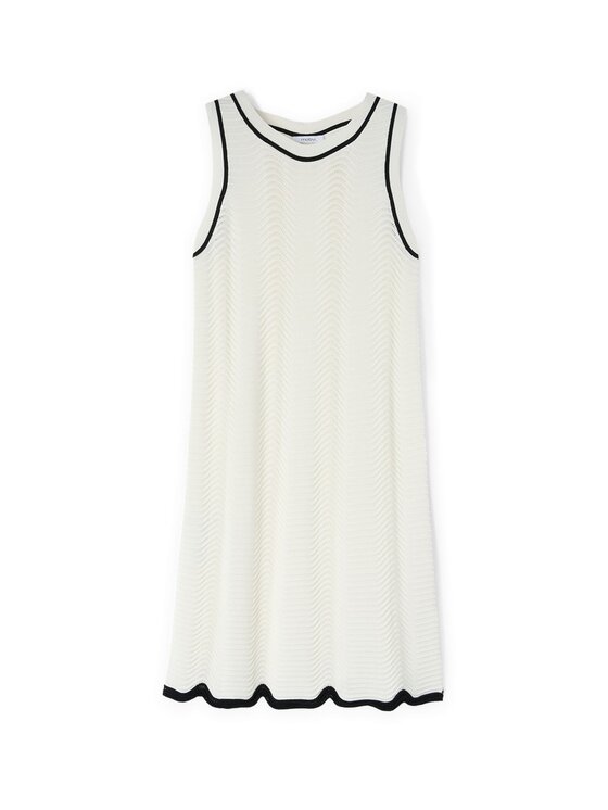 Motivi Motivi Vestito da giorno 7699W001353N0S1 Bianco Regular Fit
