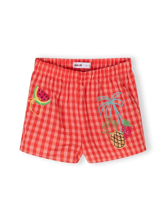 minoti minoti Komplet top i spodenki 30SET103 Pomarańczowy Regular Fit