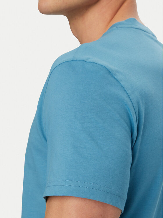 BOSS BOSS Póló 50491706 Türkizkék Regular Fit