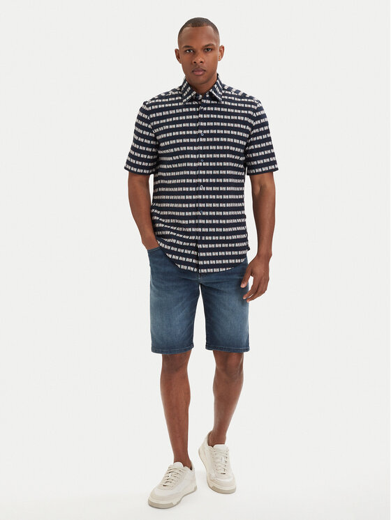 BOSS BOSS Krekls Rash 50559628 Tumši zils Regular Fit