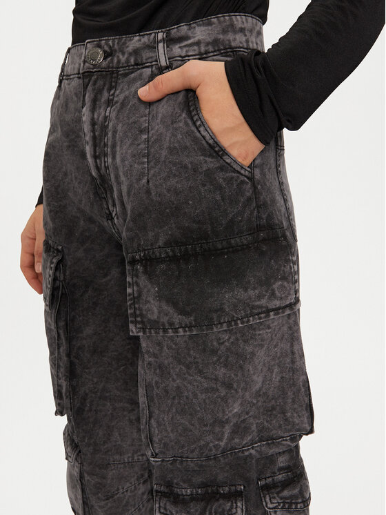 Alpha Industries Alpha Industries Spodnie cargo 148022 Szary Regular Fit
