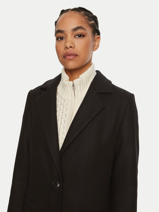 HUGO Hugo Villane mantel Mojeni 50526199 Must Regular Fit