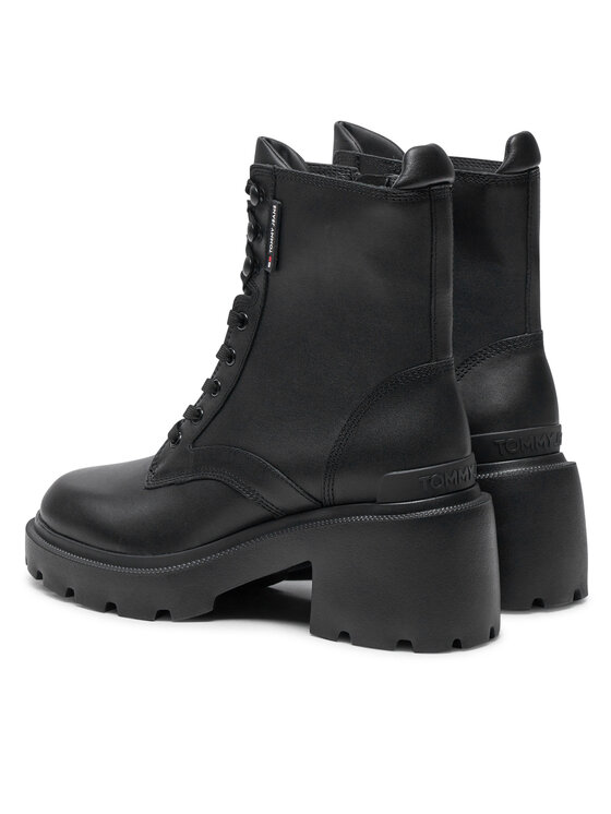 Tommy Jeans Tommy Jeans Schnürstiefeletten EN0EN02640 Schwarz