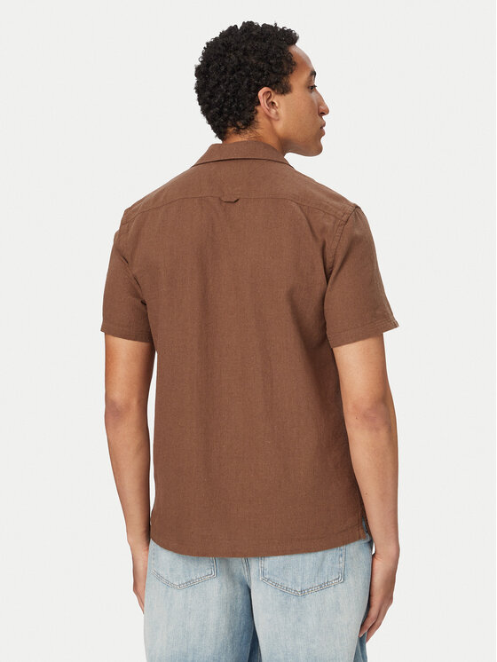 Tommy Jeans Tommy Jeans Särk DM0DM23058 Pruun Regular Fit