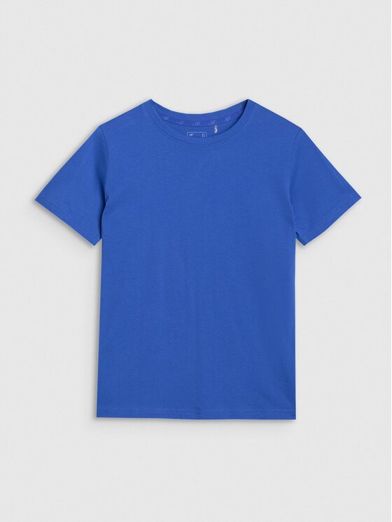 4F 4F Tričko 4FWSS25TTSHF2238-36S Modrá Oversize