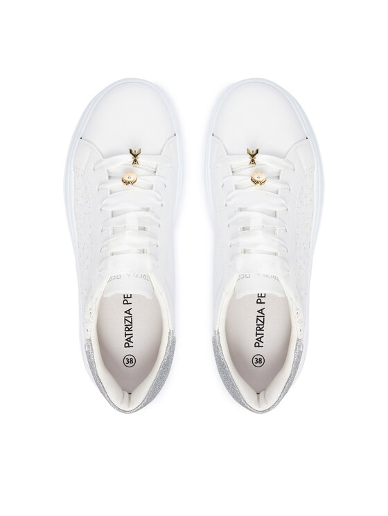 Patrizia Pepe Patrizia Pepe Sneakersy PPK327.06 Biela