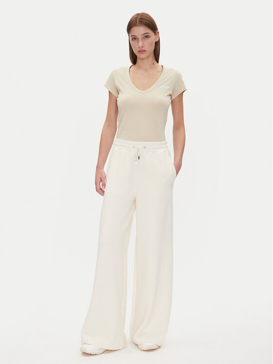 BOSS BOSS Футболка C_Eslane_4 50540432 Бежевий Slim Fit