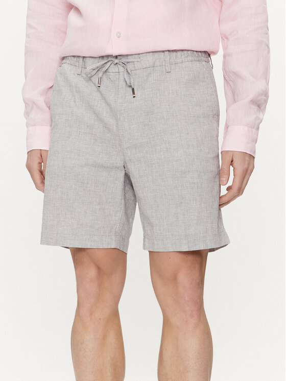 Boss Stoffshorts Kane 50512555 Grau Regular Fit | Modivo.de