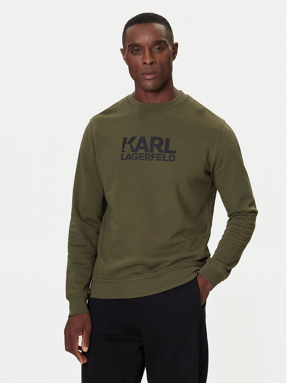 KARL LAGERFELD KARL LAGERFELD Світшот 705091 554917 Зелений Regular Fit