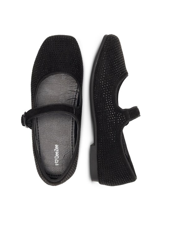 DeeZee DeeZee Ballerinas CM220714-18 Schwarz