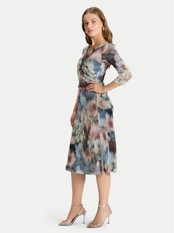 Swing Swing Kokteilinė suknelė 5AK05300 Spalvota Regular Fit