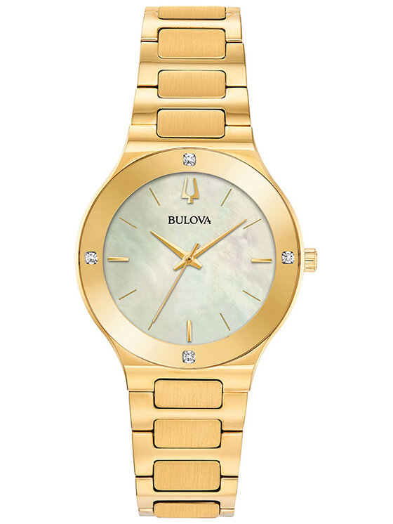 Bulova bulova Zegarek Bulova Millennia 97R102 Złoty