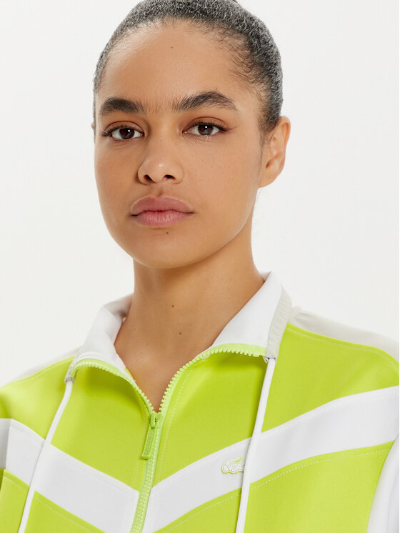 Lacoste Lacoste Majica dugih rukava SF2559 Bijela Relaxed Fit