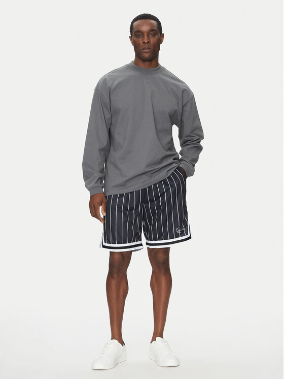 Karl Kani Karl Kani Sportske kratke hlače Small Signature 6014920 Crna Relaxed Fit