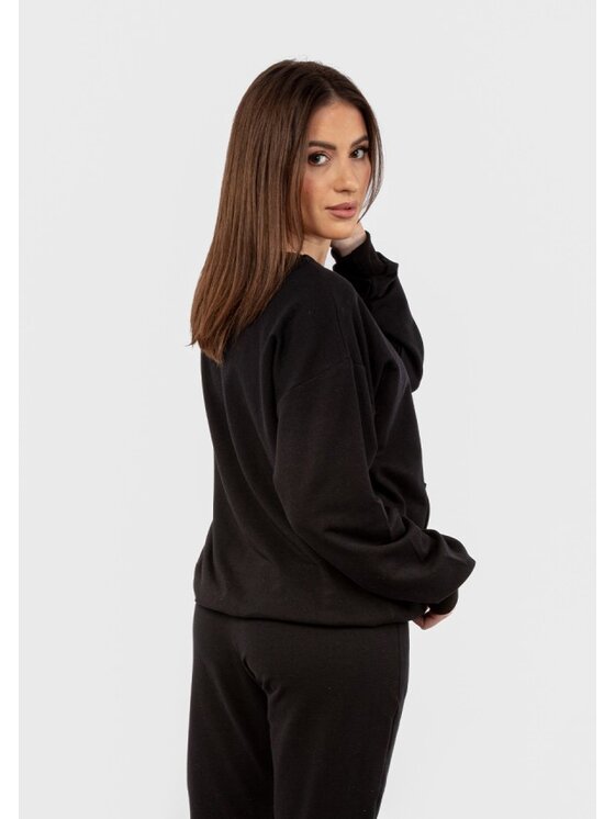 DKaren Sport DKaren Sport Bluza D-K-B2 Czarny Classic Fit